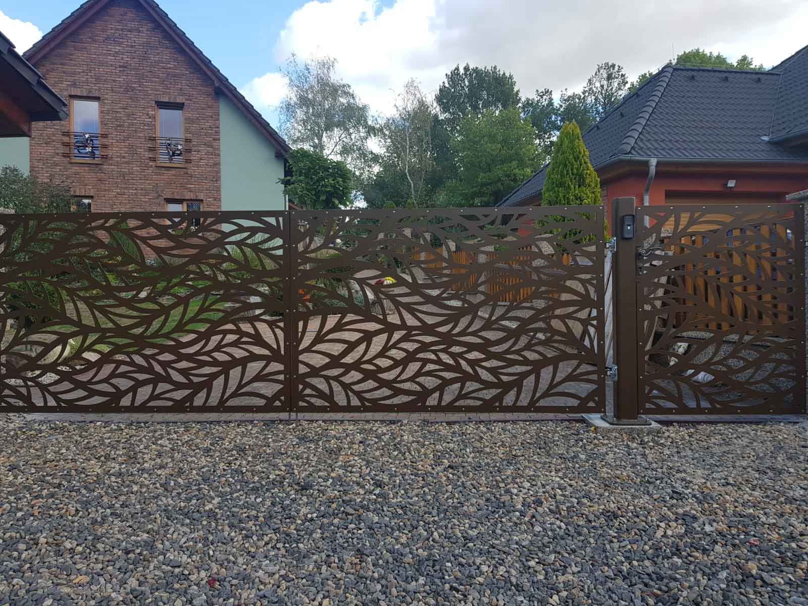 hliníkové ploty, hliníkový plot, alu plot, moderní hliníkové ploty